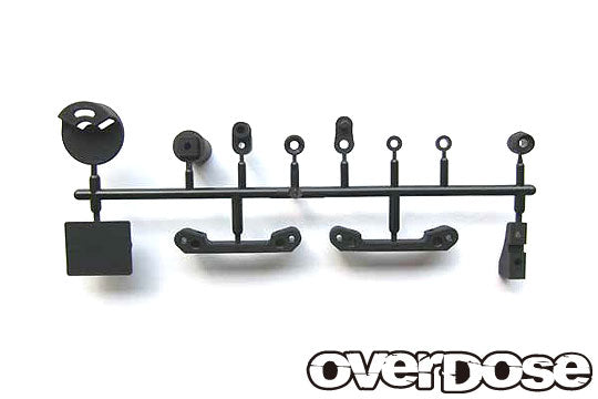 overdose サーボマウント Suspension Mount Set (For GALM) [Overdose] OD2407B – Super-G