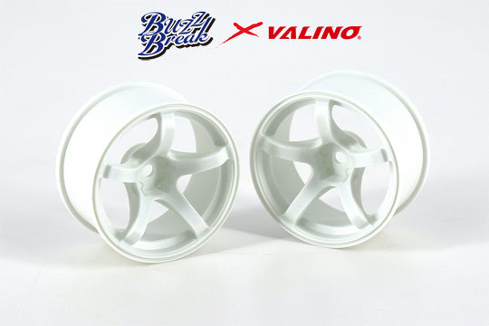 N560 ABS - WHITE 7mm 1/10 Wheel Rims [Overdose] BB-RW-029