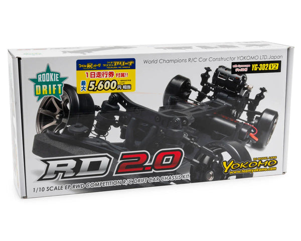 RD 2.0 ROOKIE DRIFT RWD 1-10 RC Drift Car kit w/ YG-302v2 GYRO RD 2.0 ROOKIE DRIFT RWD 1-10 RC Drift Car kit w/ YG-302v2 GYRO