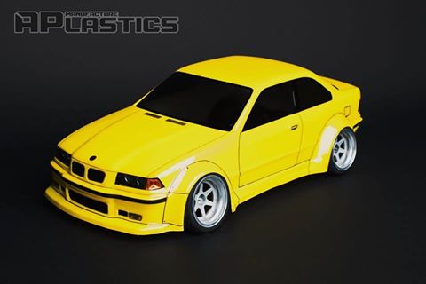 BMW E36 M3 Widebody 1-10 Body Set [APlastics] – Super-G R/C Drift