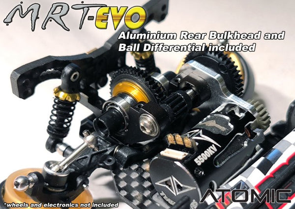 MRT EVO CHASSIS KIT 1-28 CARBON FIBER MINI-Z SIZE [ATOMIC