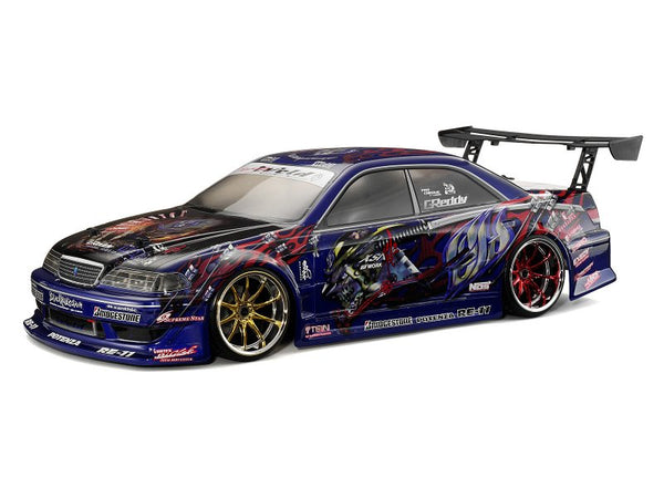 HPI MARK Ⅱ　マークII　Weld　ウエルド Toyota Mark II JZX100 Mark2 Weld Edition 1-10 Body Set 200mm