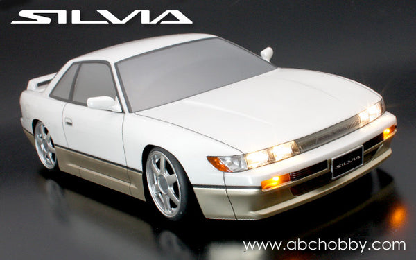 Nissan Silvia S13 1-10 195mm Body Set [ABC Hobby] 67142