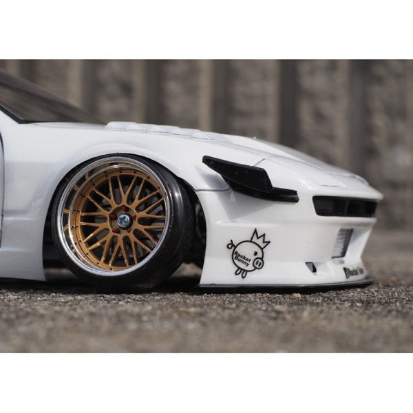 Nissan 180SX PANDEM V3 193mm WIDE (Standard 258mm Wheelbase) 1-10 REAL  GRADE BODY [Addiction] AD-HB9A