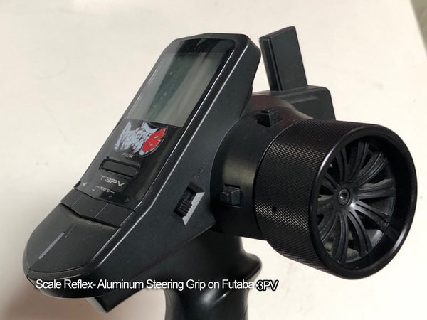Aluminum (Black Anodized) Steering Grip for FUTABA 3PV 4PM