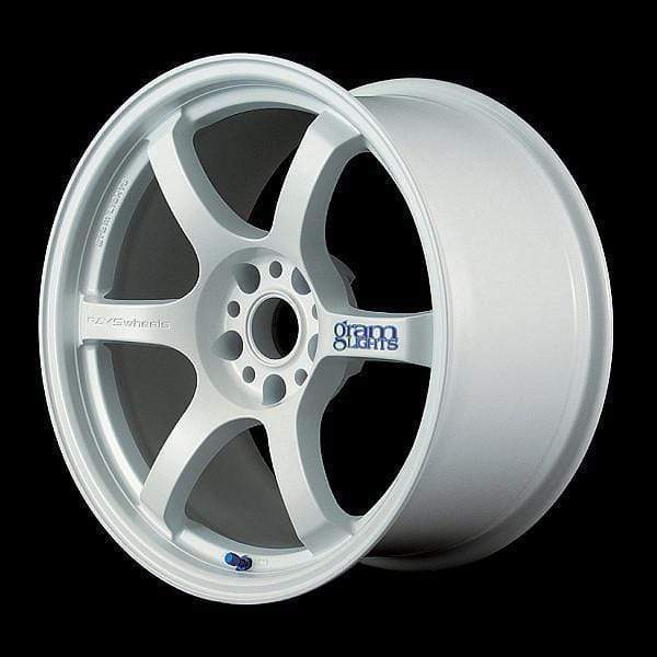 Gram-Lights-57DR-15x8-28-5x114_3-Champion-White-Wheel