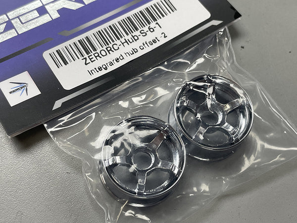 5 Spoke RIMS - CHROME 2PC Set (OFFSET 2) for RW00 [ZERORC] ZERORC