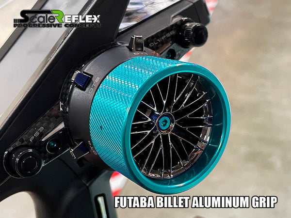 Aluminum (TEAL) Steering Grip for FUTABA 3PV 4PM 4PV 4PX 7PX 7PXR