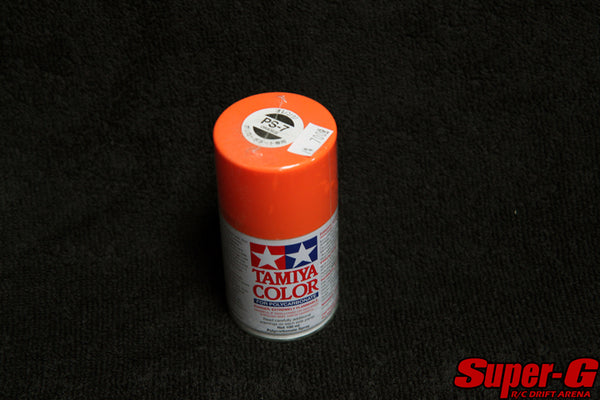 Tamiya - Orange - PS-7 Polycarbonate Spray Paint for Lexan [Tamiya