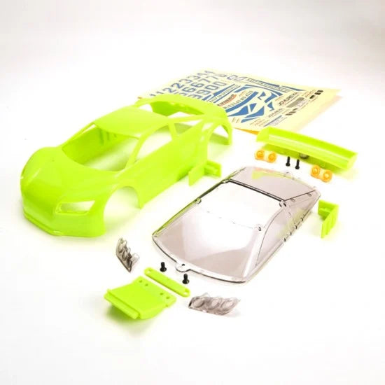 mimi* JR-GT01 Mini-Z MR-03 Hard Body Set (Light GREEN) (98mm