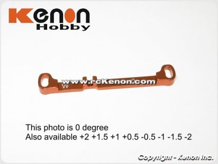 Mini-Z MR03 Alum Tie Rod W 0 (Black - Silver - Orange - Blue