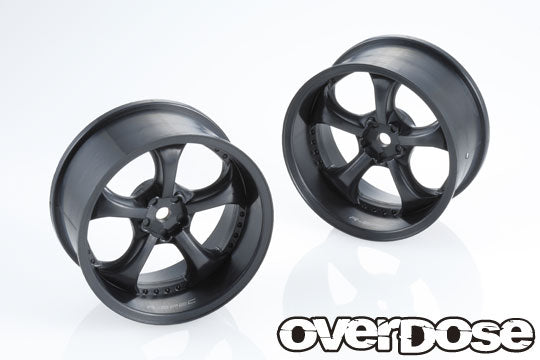 Work VS-KF (BLACK) R-SPEC Rims (HIGH TRACTION) 5mm - 7mm