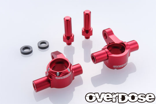 ES Aluminum Knuckles (For GALM series) RED PURPLE BLACK [Overdose