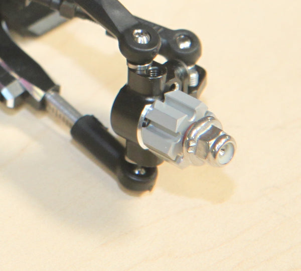 SHARK - 8mm Hard Anodized Wheel Hex Hub Set (2pc) [Rhino Racing