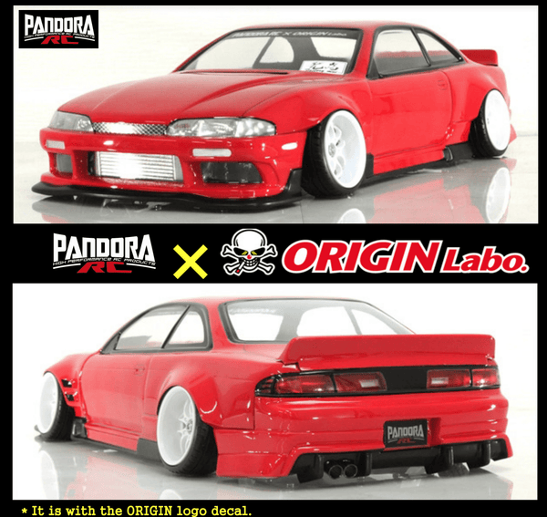 パンドラ オリジン S14 前期 ボディー Nissan S14 Zenki 240SX Coupe Origin Labo 1-10 Body Set
