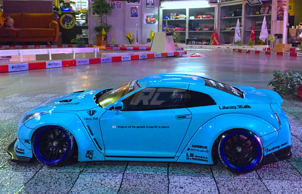 Nissan Skyline R35 Liberty Walk Widebody Edition 1-10 Body Set 