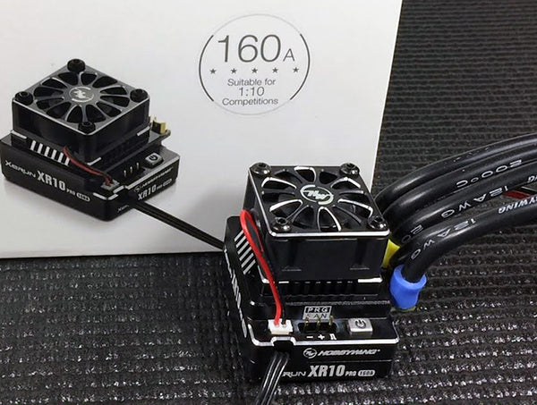 中古品 HOBBYWING Xerun XR10 PRO 160A Hobbywing Xerun XR10 Pro G2S 160A Sensored Brushless ESC
