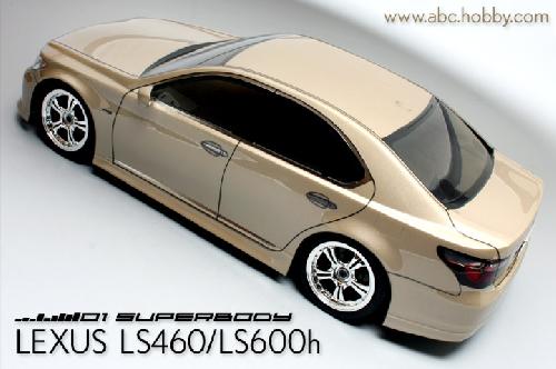 Lexus LS460 - LS600h CELSIOR VIP Sedan 1-10 Body Set [ABC Hobby] 67099