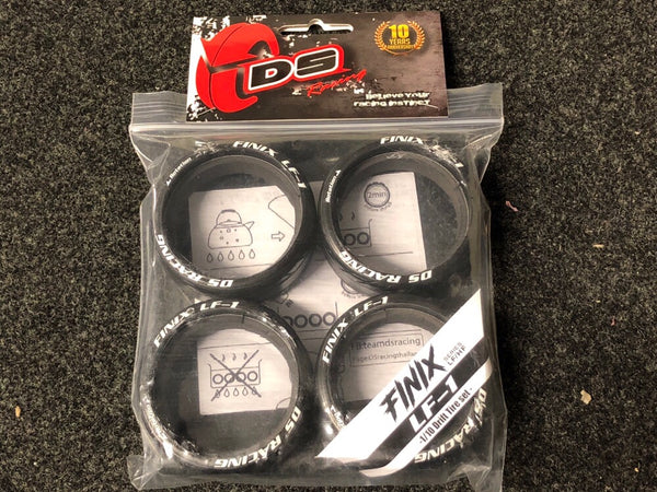 FINIX Realistic Treaded Drift Tire (4-Pack) [DS Racing] LF-1 LF-2