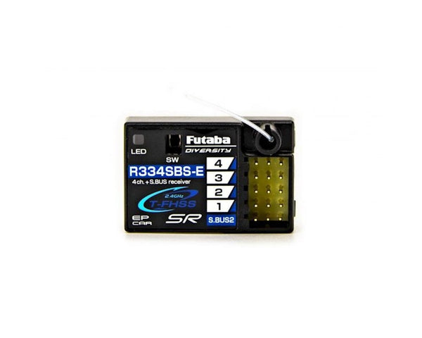 Futaba R334SBS-E T-FHSS SR S.Bus2 4-Channel 2.4GHz Receiver 2.4Ghz  FUT01102152-3