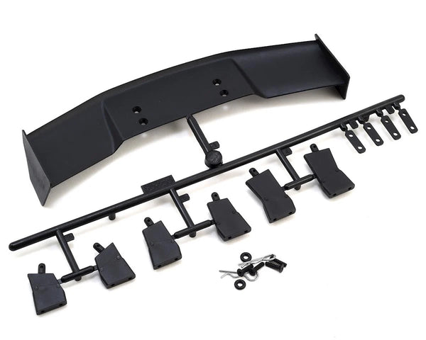 GT WING SET (TYPE D - 10TH SCALE - BLACK) Spoiler Set [HPI Racing