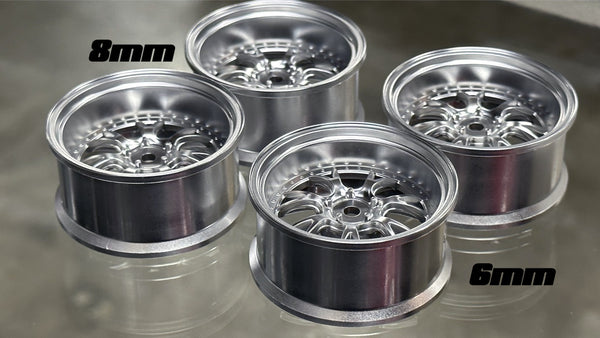 SSR PROFESSOR MS3 (WORLD PRO) METALLIC SILVER 6mm - 8mm [RC