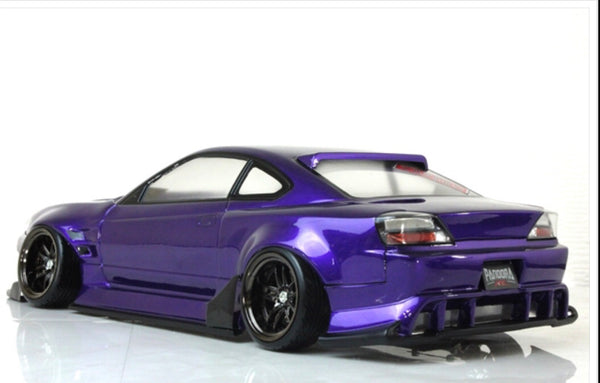 Nissan Silvia S15 Raijin THUNDER GOD Origin Labo 1-10 Body Set [Pandor –  Super-G R/C Drift Arena