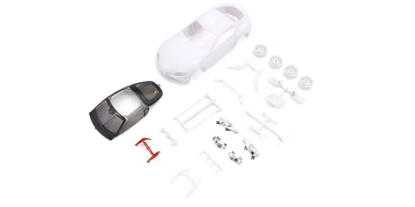 Toyota A90 Supra (Unpainted) 1-28 White Body Set Mini-Z Cars