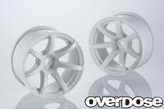Work Emotion R-SPEC T7R 7mm (WHITE) Wheels Rims [Overdose] OD2678B