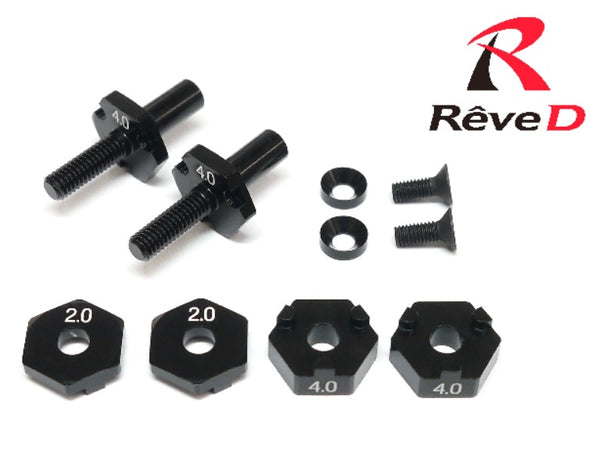 ASL Front Axle Set for RWD Drift (SET of 2) [Reve D] RD-005