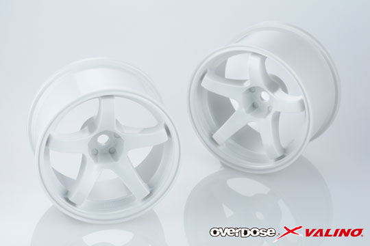 VALINOホイール GV330 2本 VALINO GV330 30mm (9 offset - WHITE) *wide* (2 PACK) [Overdose