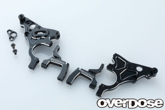 オーバードーズOverdose GALM用 マルチパーパスアルミリヤバルクヘッド PREORDER: Multi Purpose Aluminum Rear Bulkhead for GALM (Red
