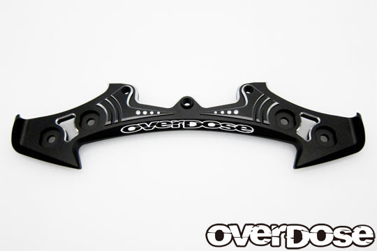 overdose OD2944 アルミバンパーType-2 レッド OVER DOSE OD2944 アルミバンパー Type-2 (For OD/レッド