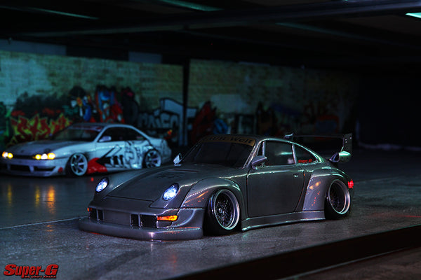 RWB Widebody Porsche 911 1-10 Body Set [APlastics] RWB