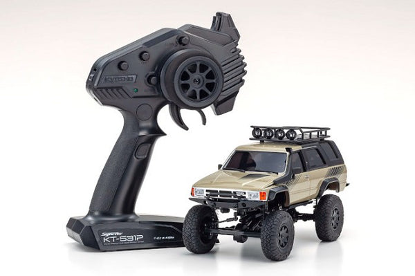 1-24 Mini-Z 4x4 Toyota 4Runner Hilux Surf Mini Crawler (SAND With ROOF  RACK) [Kyosho] 32524SY