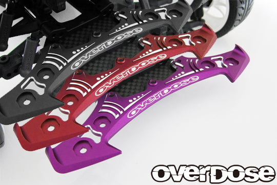 Aluminum Bumper TYPE-2 (for OD) RED PURPLE BLACK [Overdose] OD2945 OD2944  OD2943