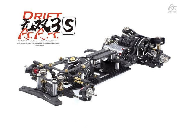 DRIFT ART DA3S 3 - 1-28 PREMIUM FULL OPTION RWD Drift Car