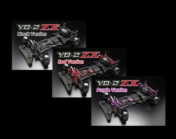 YD-2ZX RWD 1-10 PREMIUM RC Drift Car [Yokomo] BLACK RED PURPLE DP-YD2ZX  DP-YD2ZXR DP-YD2ZXP