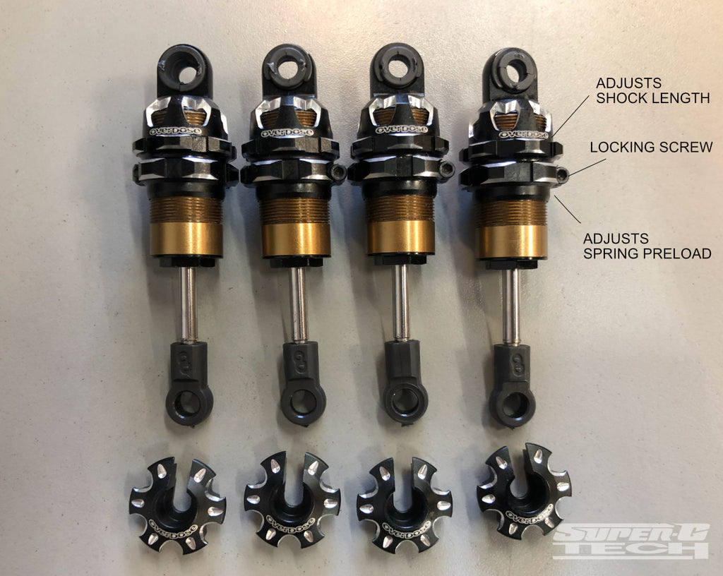 Overdose GALM Ver.2 Aluminum High Mount Kit Black