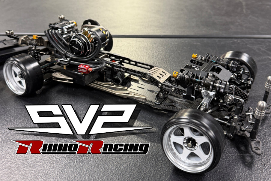 Rhino Racing SV2 Chassis – Super-G R/C Drift Arena