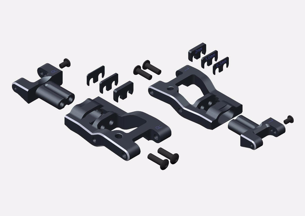 Yokomo releases adjustable Rear Arms for YD-2! Y2-008RA 7/20