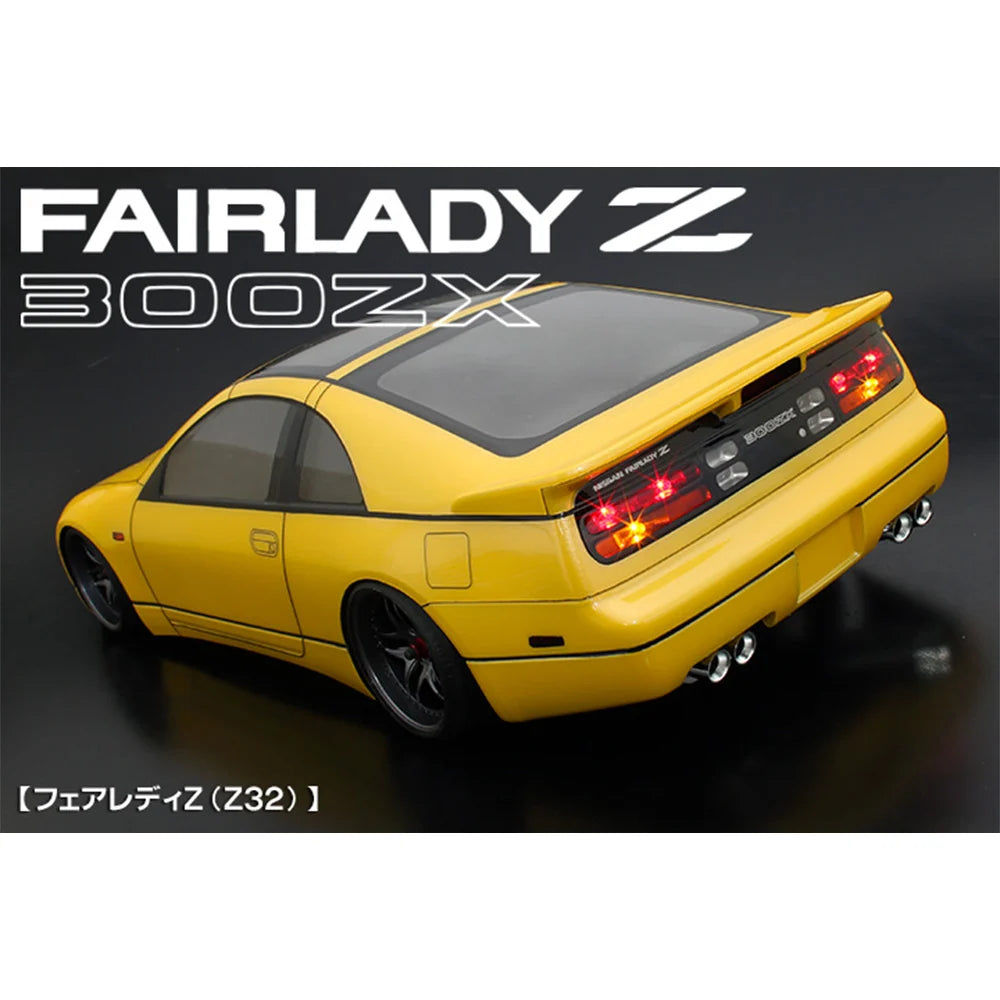 ABCホビー FAIRADY Z 3000ZX(Z32) ボディ Nissan 300ZX Fairlady Z32 1-10 Body Set + Light Bucket Kit