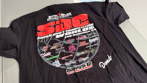 SDC2024 FINALS - Official Event Shirt – Super-G R/C Drift Arena