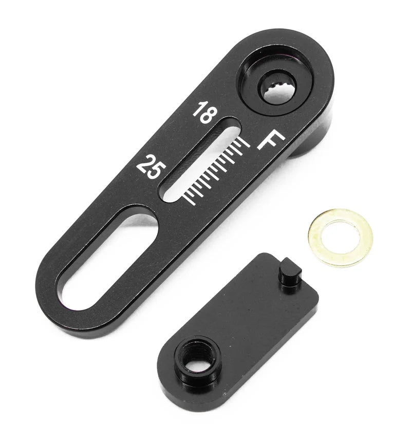 ADJUSTABLE RANGE 25T SERVO HORN 18mm - 25mm Red Black Purple FRD [Wrap Up Next] 0647-FD 0646-FD 0645-FD