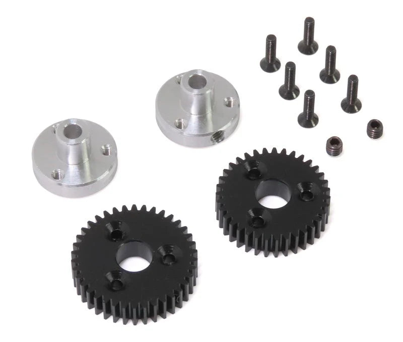 FR-D7 POM Transmission Gear & Aluminum Holder Set (35T/38T) FRD FR-D7 [Wrap Up Next] 0865-FD