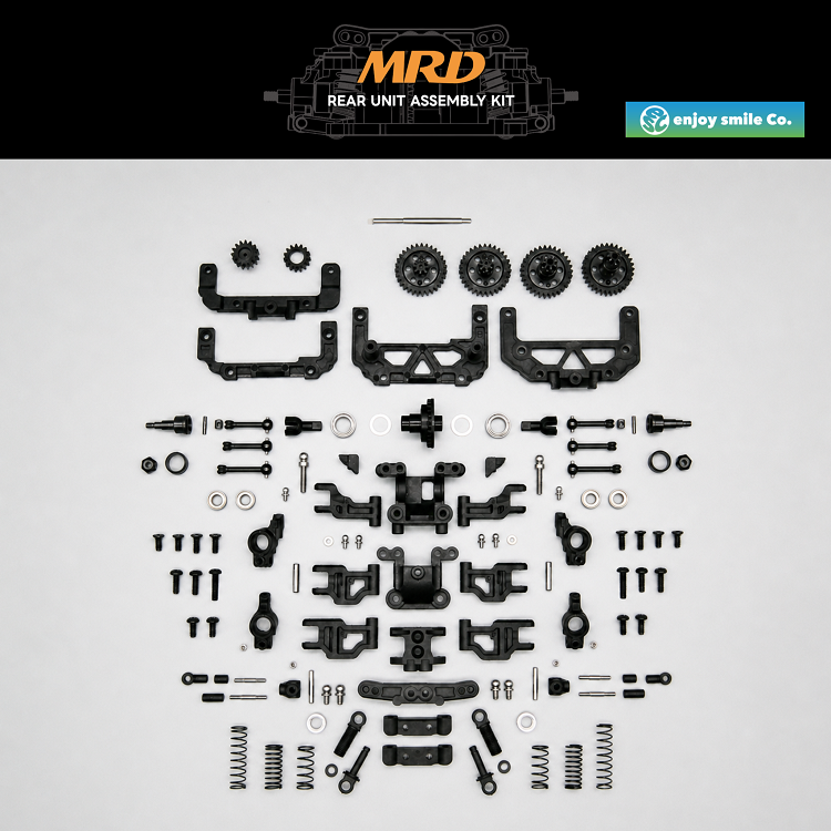 1-28 MRD Rear Unit Assembly Kit Ver. 1.1 For Kyosho Mini-Z AWD [MZ Formula] MRD-1004