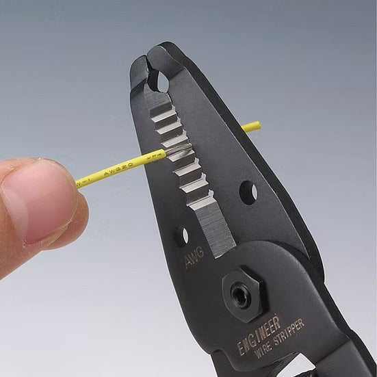Micro Mini Precision Wire Stripper for Thin Wires - 30~18 AWG - Servo ESC Gyro Ends  [Engineer] Made in Japan PA-06