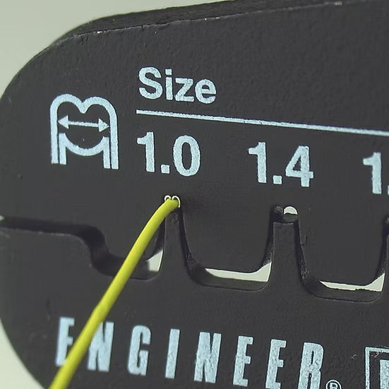 Micro Connector Crimping Pliers - JST MOLEX TE HRS - 1.0mm 1.4mm 1.6mm 1.9mm - Servo ESC Gyro Ends  [Engineer] Made in Japan PA-09