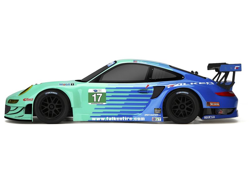 2012 PORSCHE 911 GT3 RSR FALKEN 1-10 200mm Body [HPI] 108370
