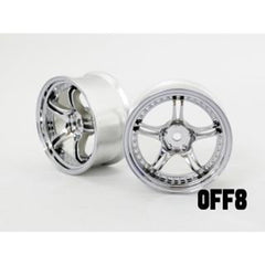 CHROME SILVER SSR PROFESSOR SPX 6mm - 8mm [RC Art] WW-0506CS WW